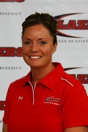 Head shot of softball assistant coach Jenny Bakke